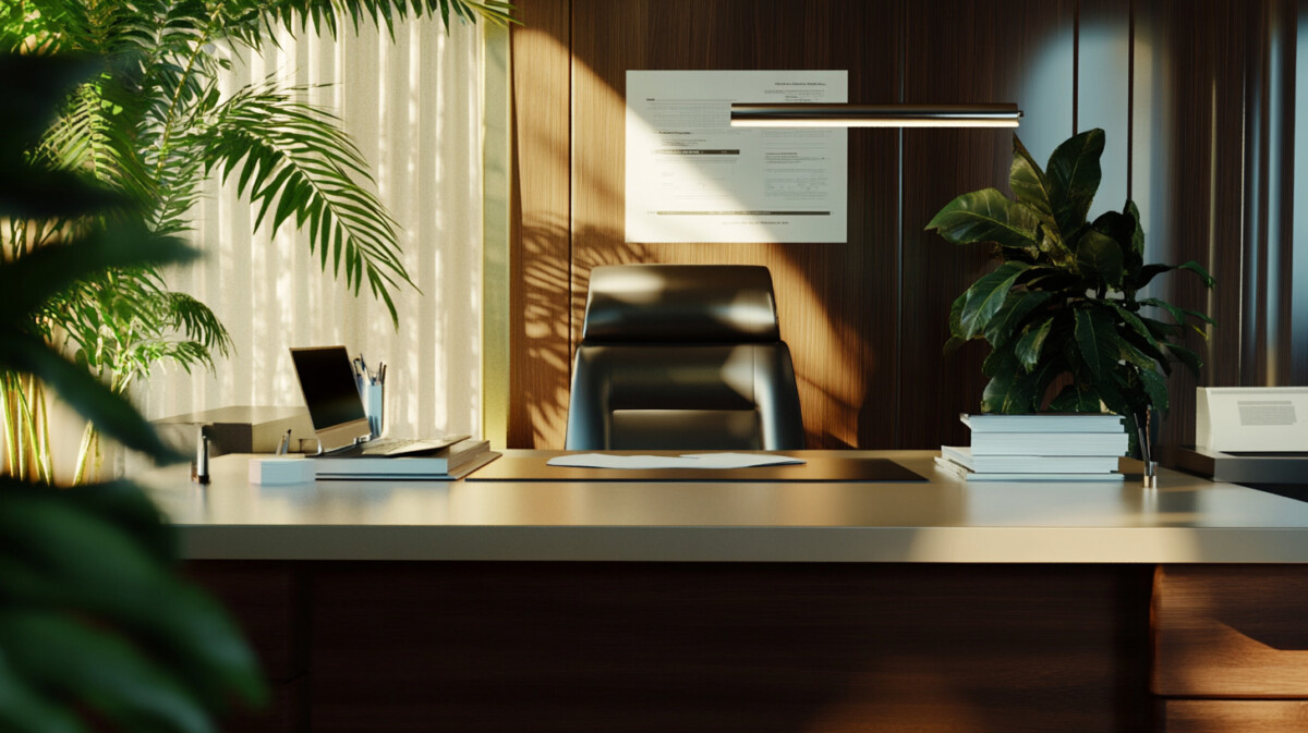 Corporate office with company logo and compliance documents emphasizing Australia's strict gambling regulations.