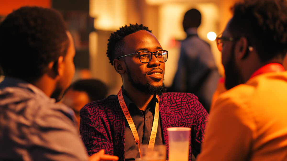 Networking event showcasing diversity and collaboration in the African gaming industry.