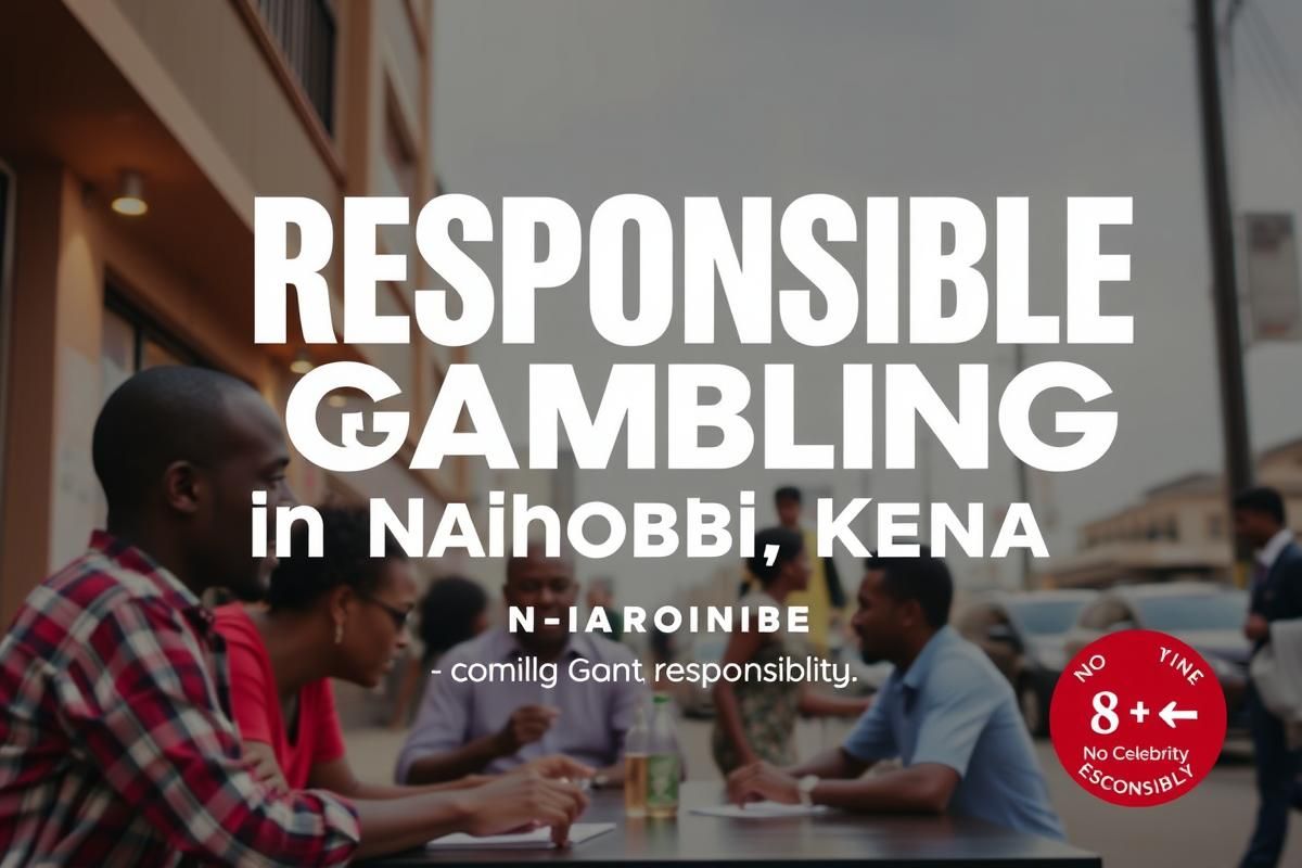 An example of a responsible gambling advertisement in Kenya, designed with ethical and compliance-friendly guidelines.