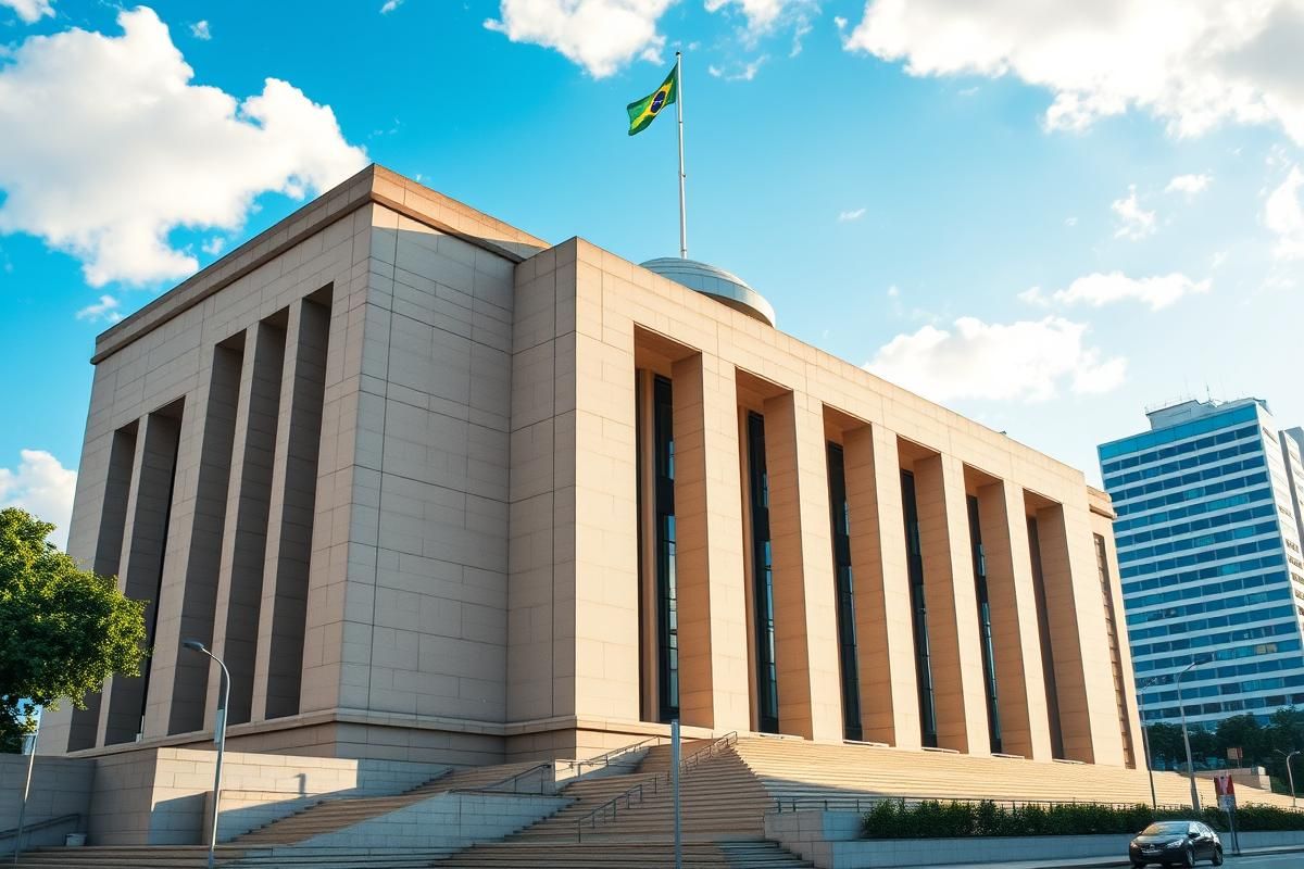 Brazil's Congress building highlighting modernist architecture as a symbol of governance and policy reforms.