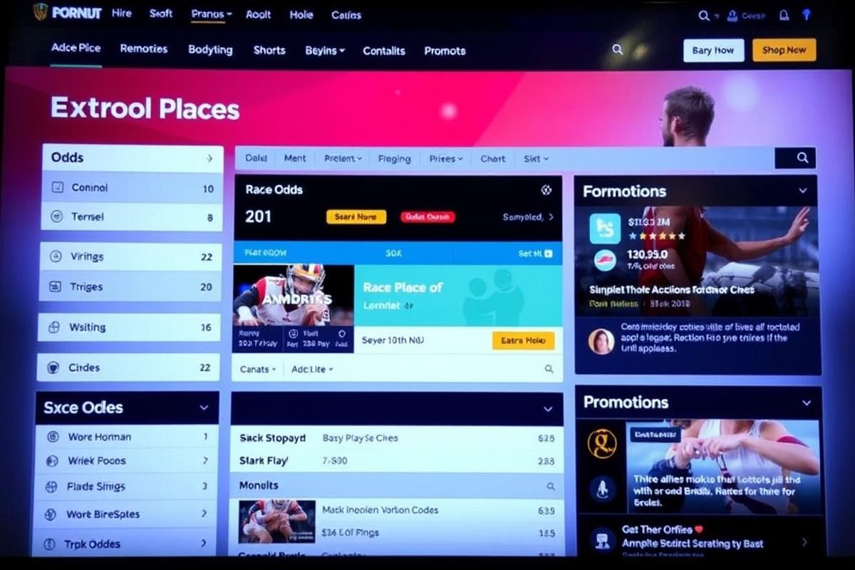A bookmaker's promotional interface showing extra place offers for selected horse races.