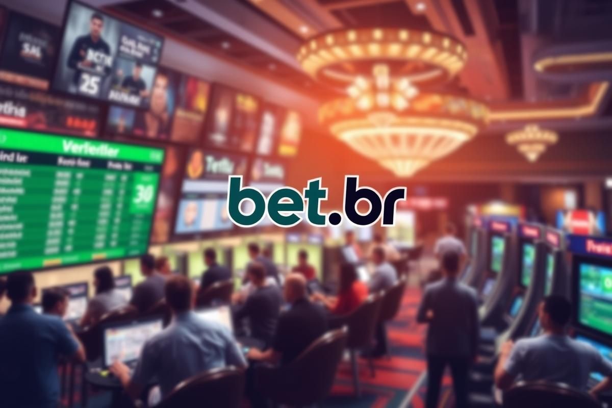Brazilian online gambling platform with compliance features and responsible gambling tools visible.